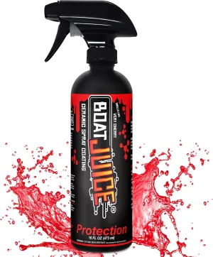 Boat Juice Protection Boat Ceramic Coating Spray - Marine Ceramic Coating for Boats, Ceramic Boat Wax Spray, Marine Wax for Boats - Boat Cleaner, Boat Cleaning Supplies, Boat Accessories