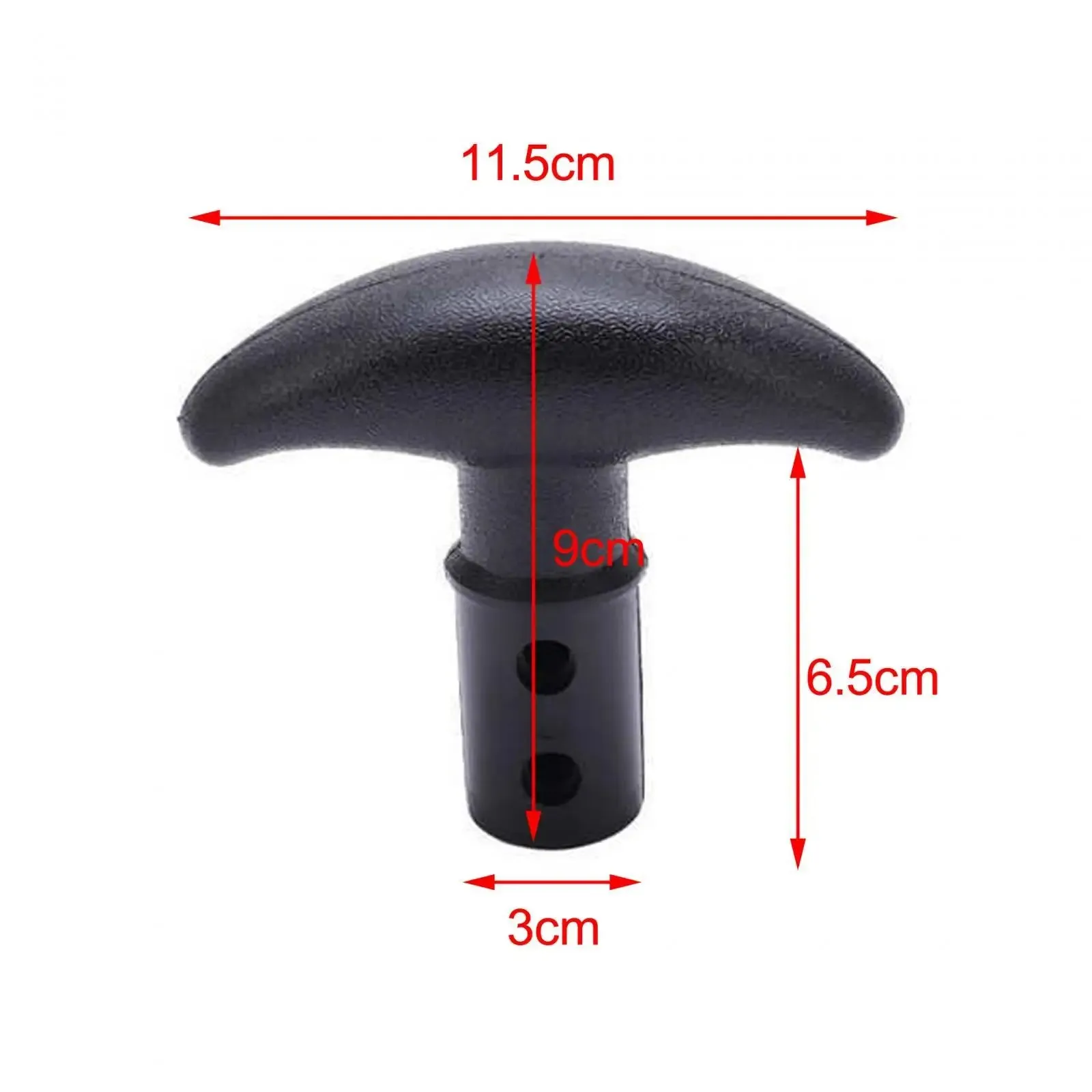 Boat Oar Replacement T-Handle Fitting Easy Install Fine Craft Compact Portable