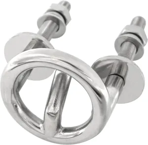 Boat Stainless Steel Bracket Transom Mount Water Ski Tow Rope Hook for Yacht Accessories
