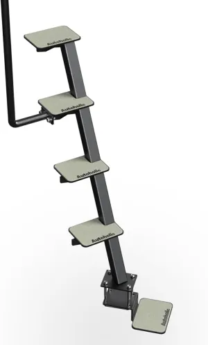 Boat Trailer Step 5 Step with Handle Non-Slip Step Fit for Trailer Tongue Safer Easier for People of All Ages Board Boat Trailer Stability Reduce Slip Glow in Dark Climbing Assist