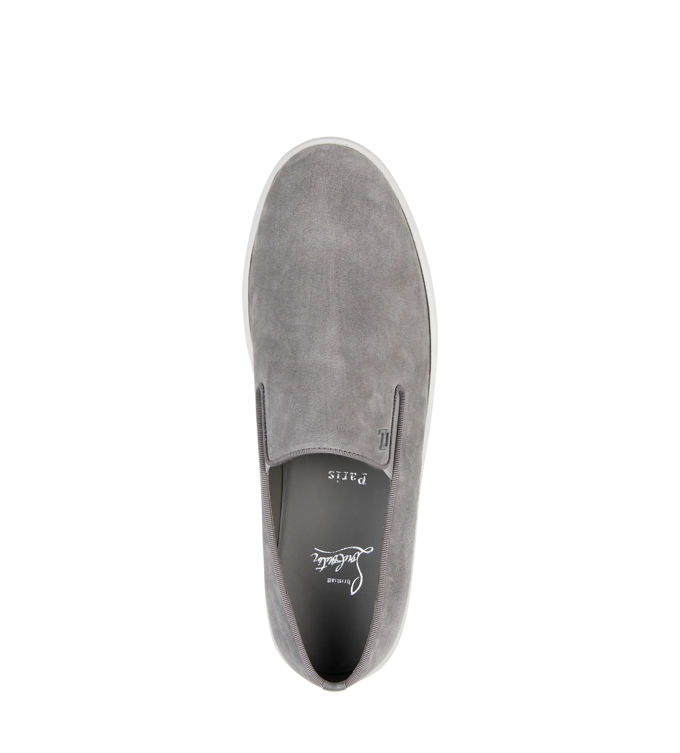 Boatissimo Suede Slip-On Sneakers Smoke Grey