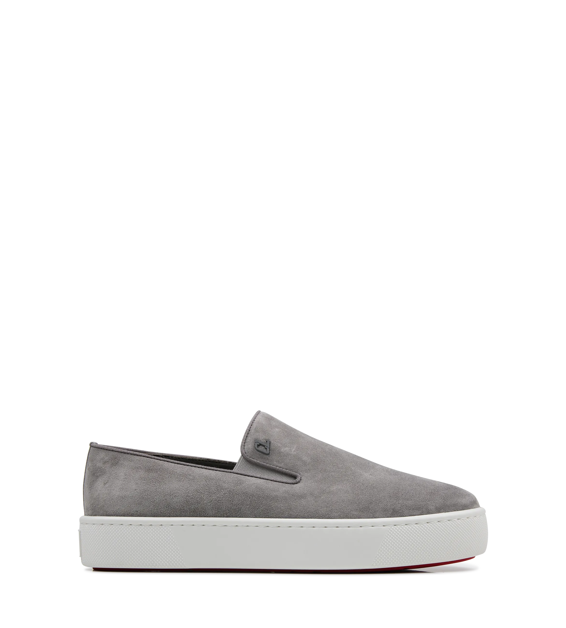 Boatissimo Suede Slip-On Sneakers Smoke Grey