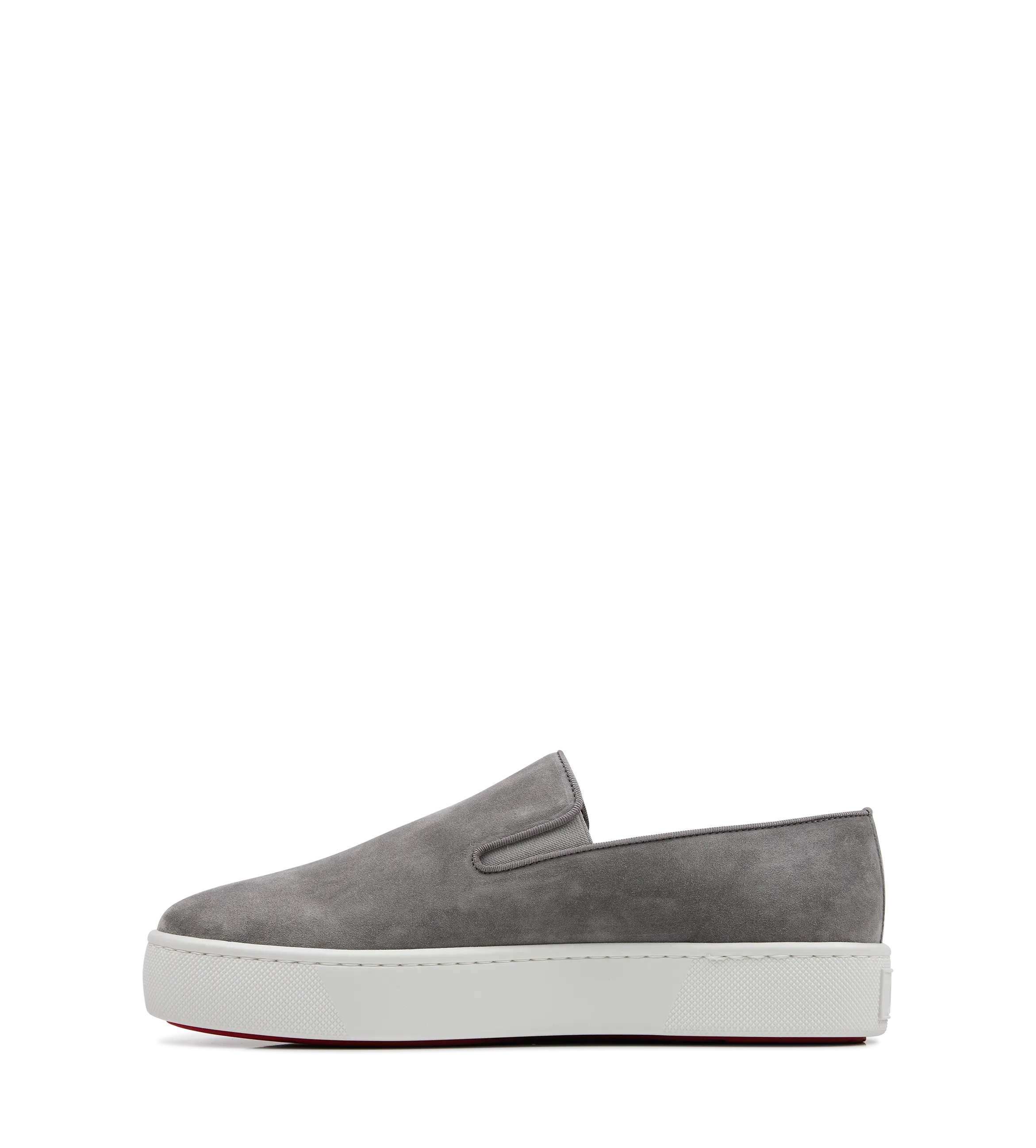 Boatissimo Suede Slip-On Sneakers Smoke Grey
