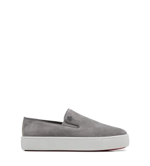 Boatissimo Suede Slip-On Sneakers Smoke Grey