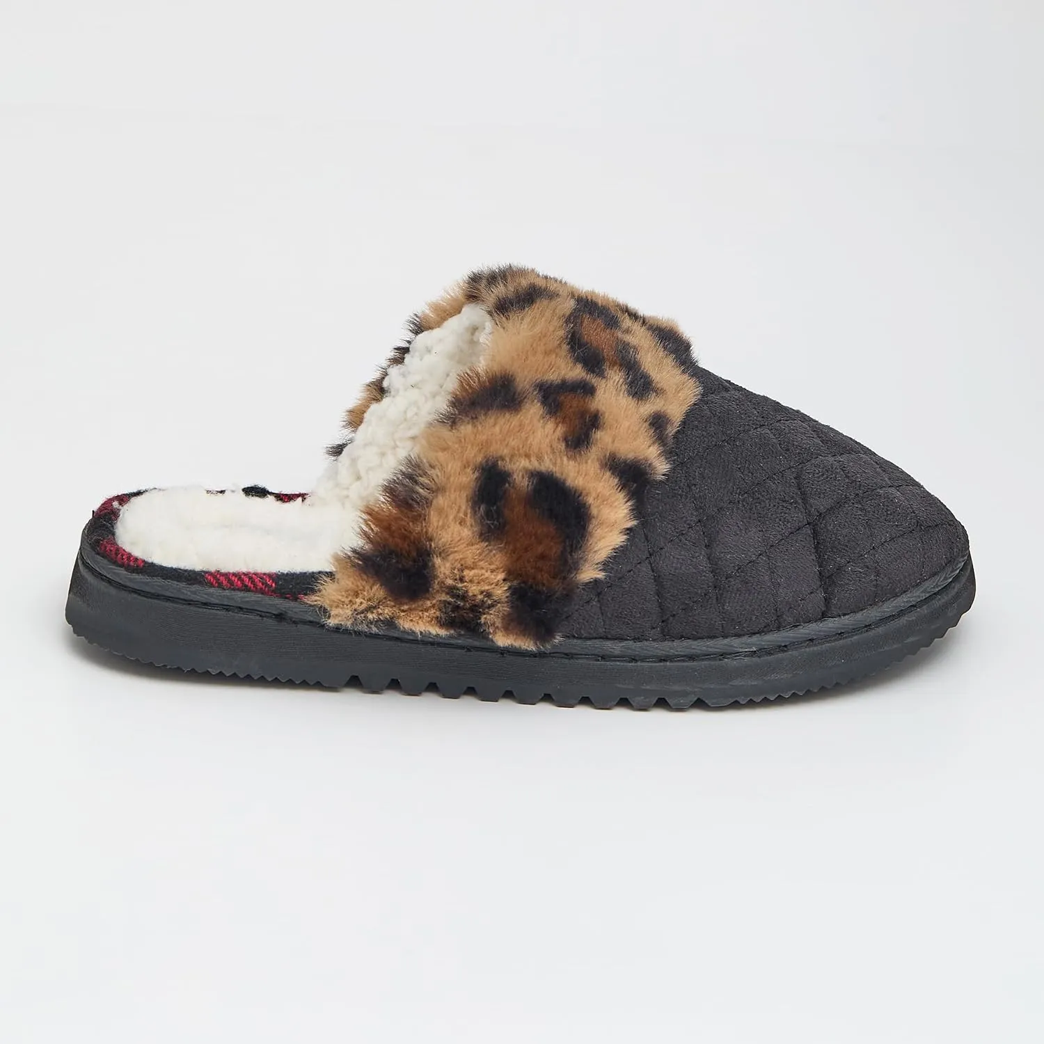 BORN Clog or Scuff Womens Slippers with Memory Foam and Non-Slip Sole, Soft and Comfy Bedroom Slippers for Women