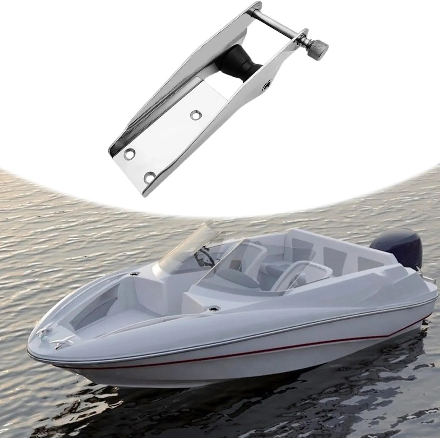 Bow Anchor Roller Marine Hardware High Strength Support Bow Anchor Fixed Bracket Stainless Steel for Yachts Trailer
