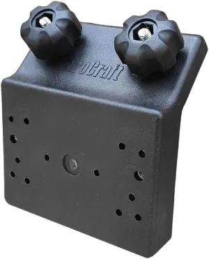 Brocraft 45 Degree Gunnel Tracks Bracket/Lund Angled Sport Track Bracket