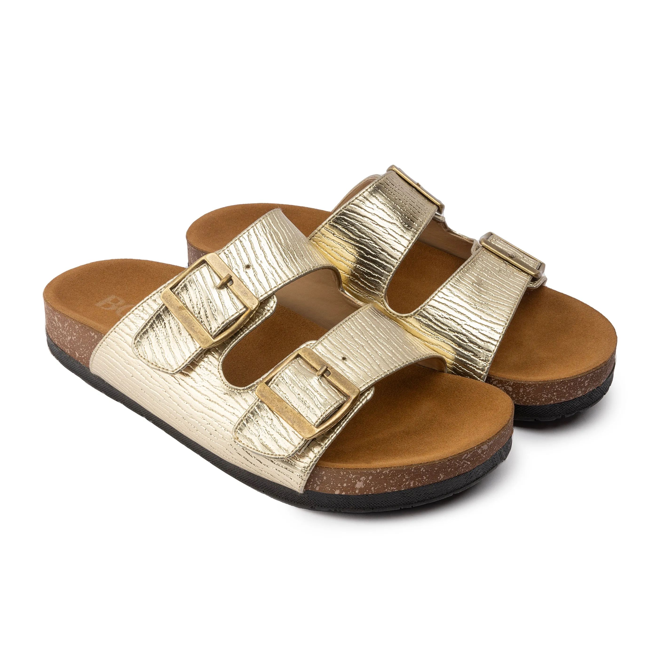 Broken Rays Slipper - Goldish Shine