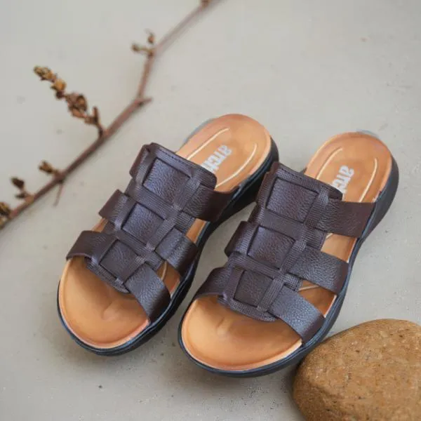 Brown Soft Slippers for men