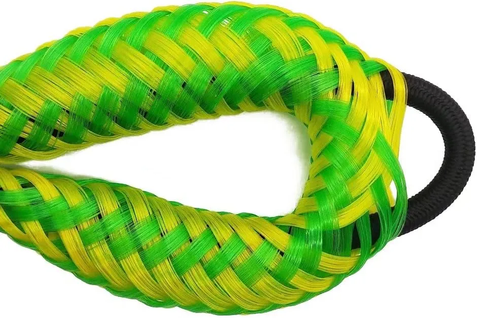 Bungee Dock Line with Hook, Green Mooring Rope for Boat 4 ft 4 Pack