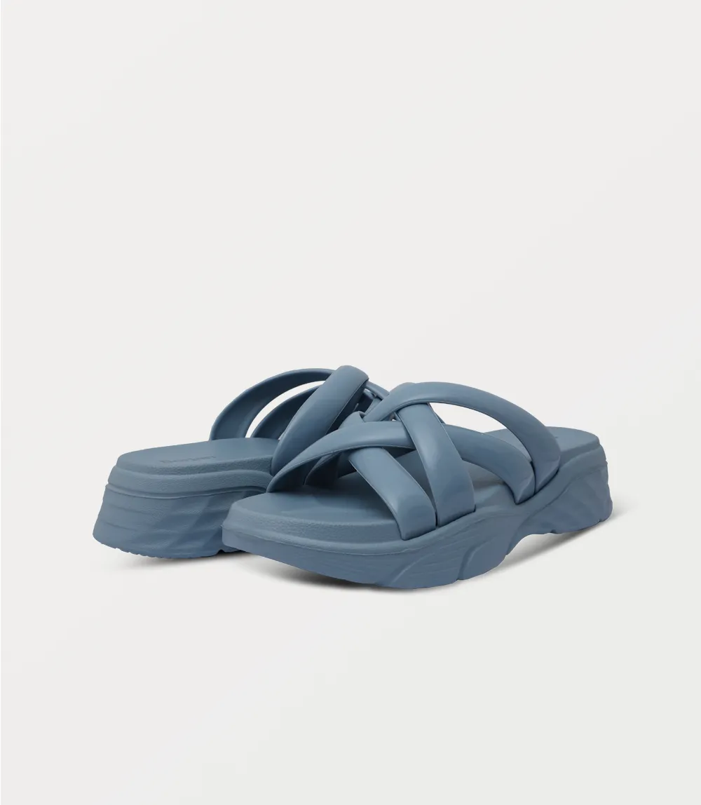 BW10276-ICE BLUE-Women Casual Slipper