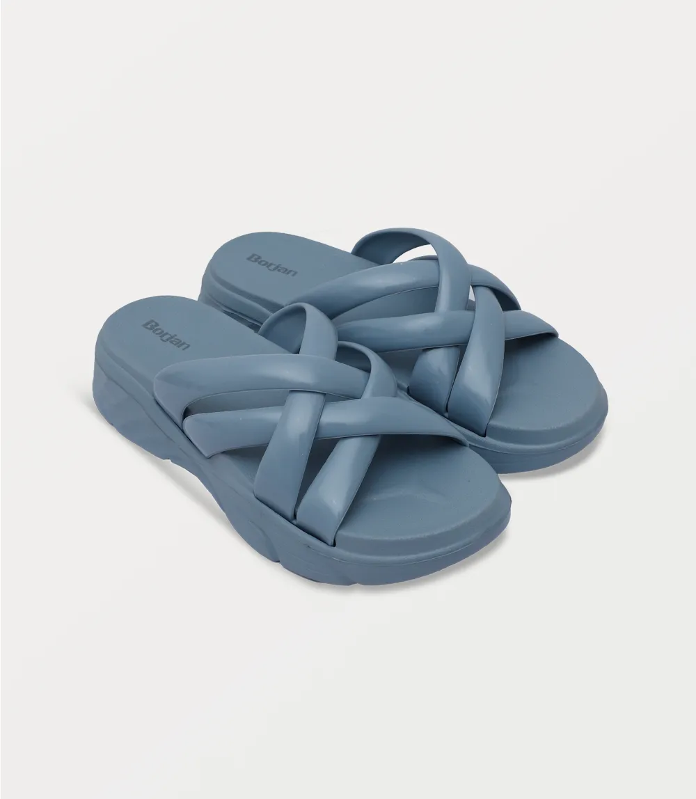 BW10276-ICE BLUE-Women Casual Slipper