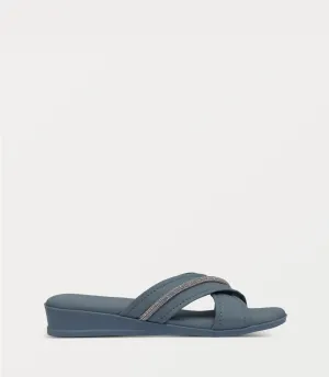 BW10319-SKY BLUE-Women Slipper