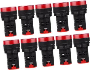 Cabilock Set of 10 Marine Boat Signal Lights 1.75in Bow Lights Easy Install for Yacht Navigation