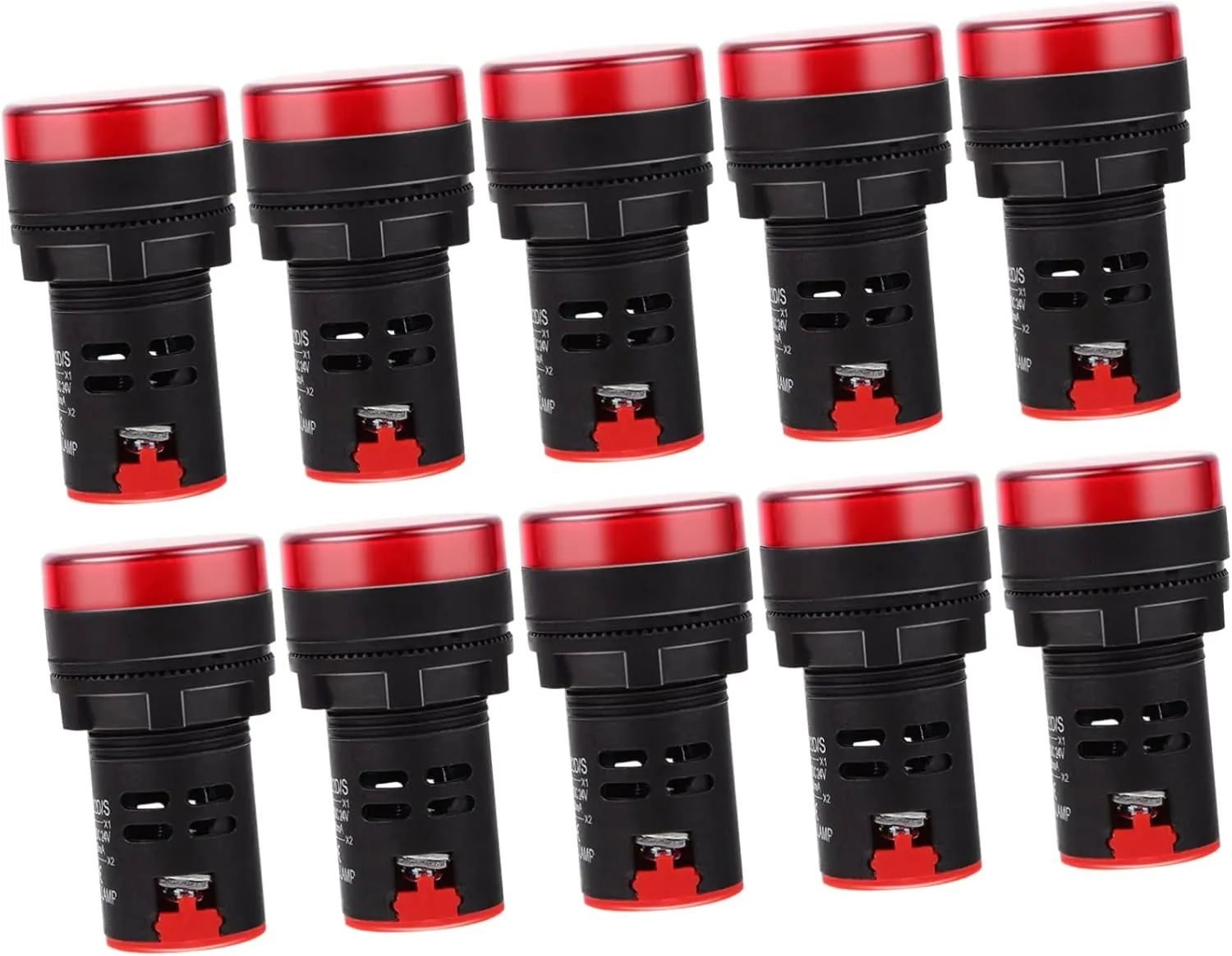 Cabilock Set of 10 Marine Boat Signal Lights 1.75in Bow Lights Easy Install for Yacht Navigation