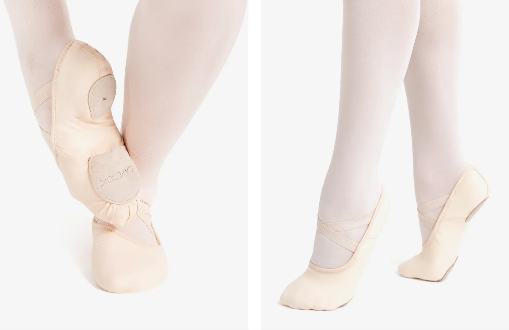 Capezio, Hanami Canvas Ballet Shoe, FUC, Size Est 5-6YO