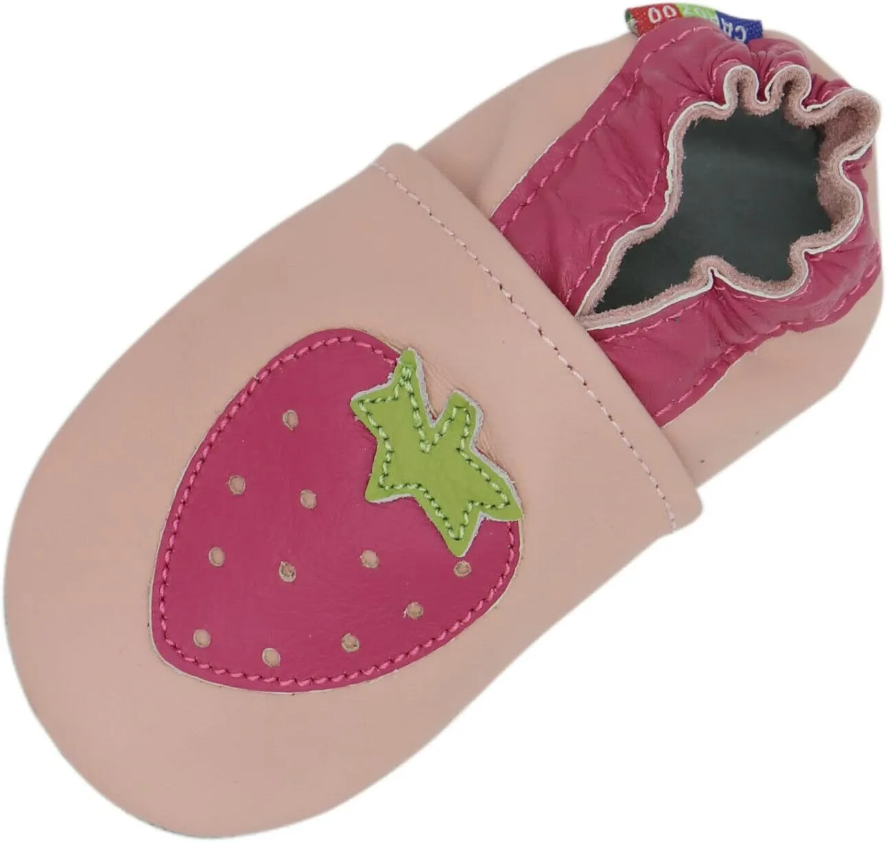 Carozoo Toddler Kids Unisex Slipper Animal Flower Soft Sole Leather Baby Shoes