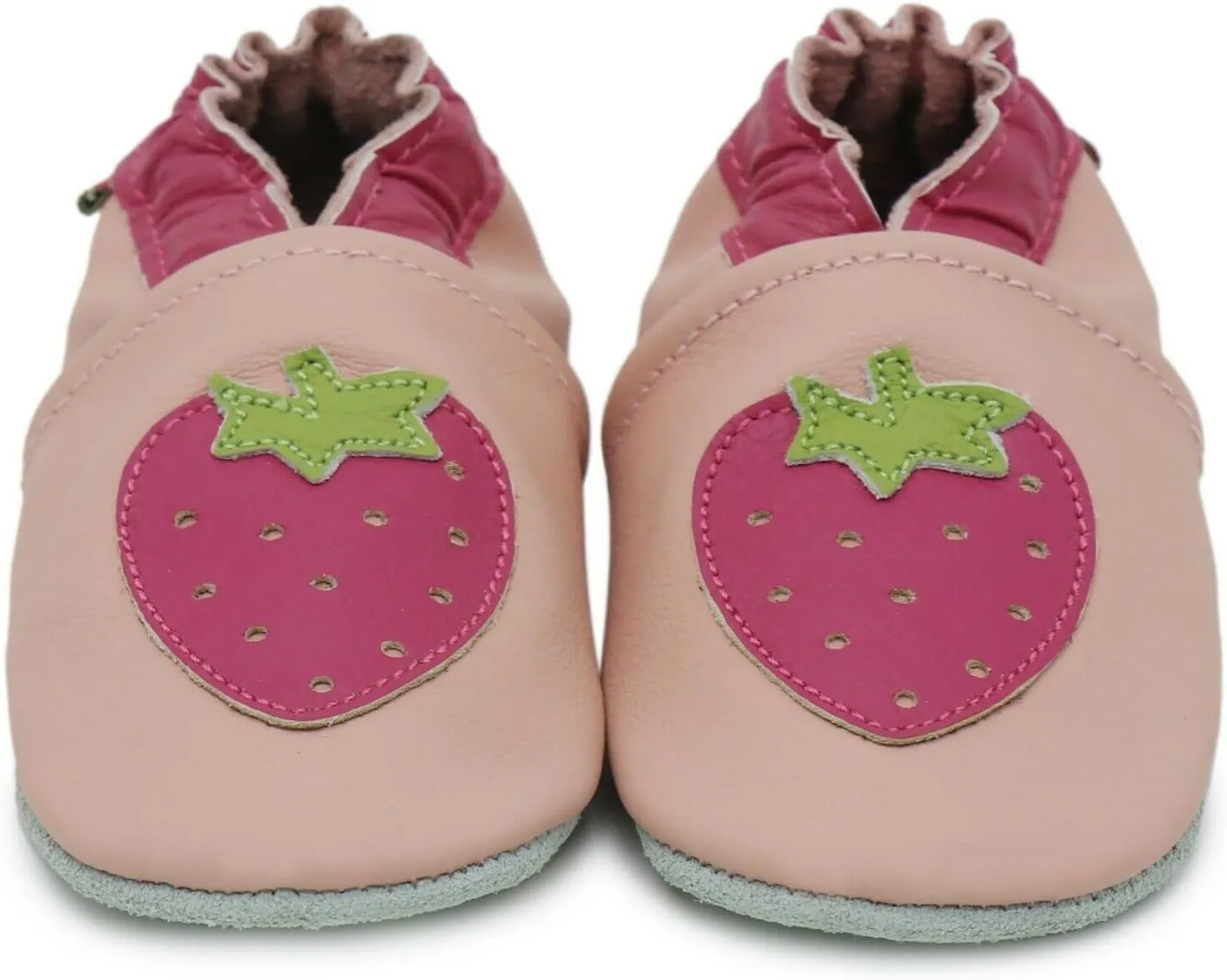 Carozoo Toddler Kids Unisex Slipper Animal Flower Soft Sole Leather Baby Shoes