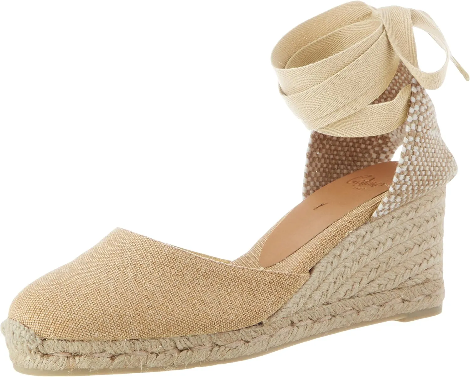 Castañer Women's Casual Sneaker, Sand, 7.5