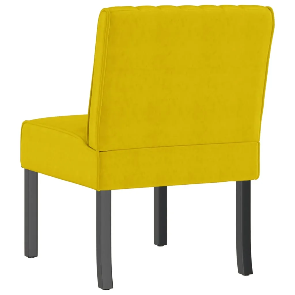 Chair Upholstered Accent Slipper Lounge Chair with Wood Legs Velvet