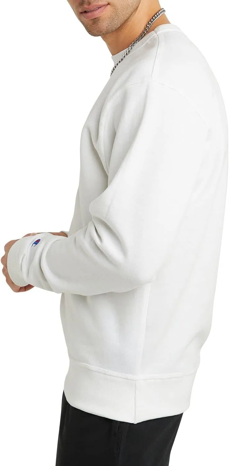 Champion Men's Crewneck, Powerblend Fleece Sweatshirt, Crewneck Sweatshirts (Reg. Or Big & Tall)