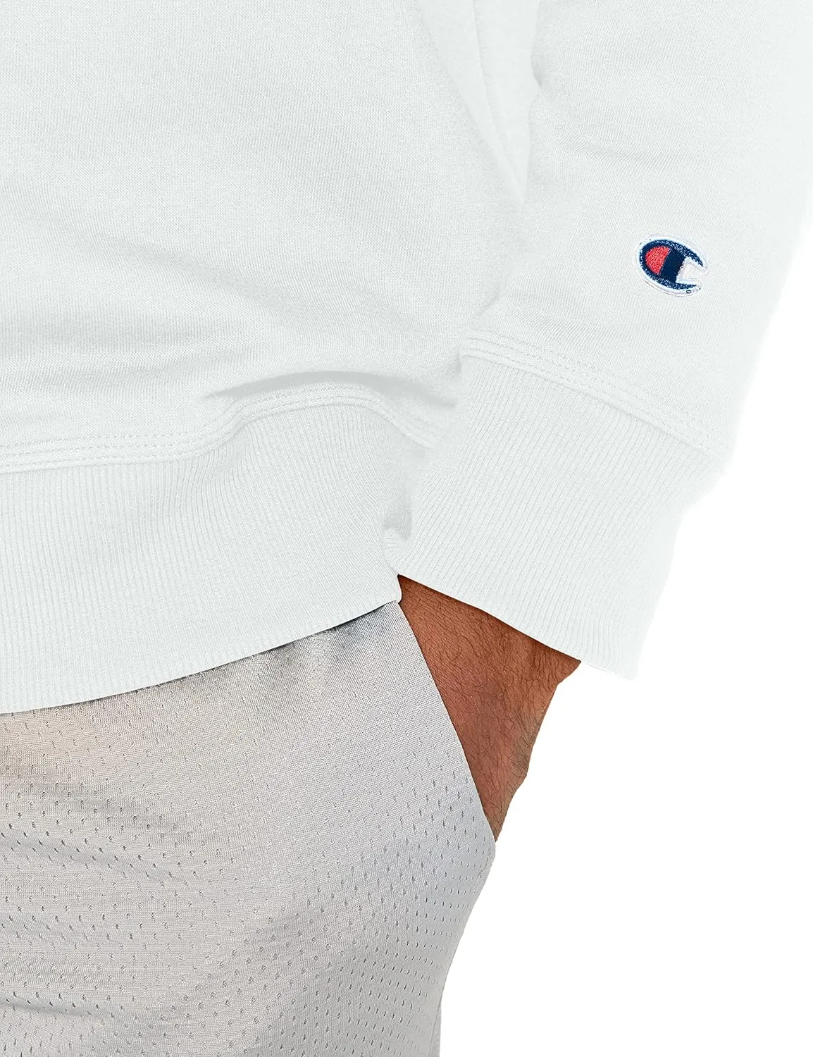 Champion Men's Crewneck, Powerblend Fleece Sweatshirt, Crewneck Sweatshirts (Reg. Or Big & Tall)