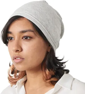 CHARM Womens Organic Cotton Beanie Hat - Mens Slouchy Beanie Made in Japan Chemo Hat