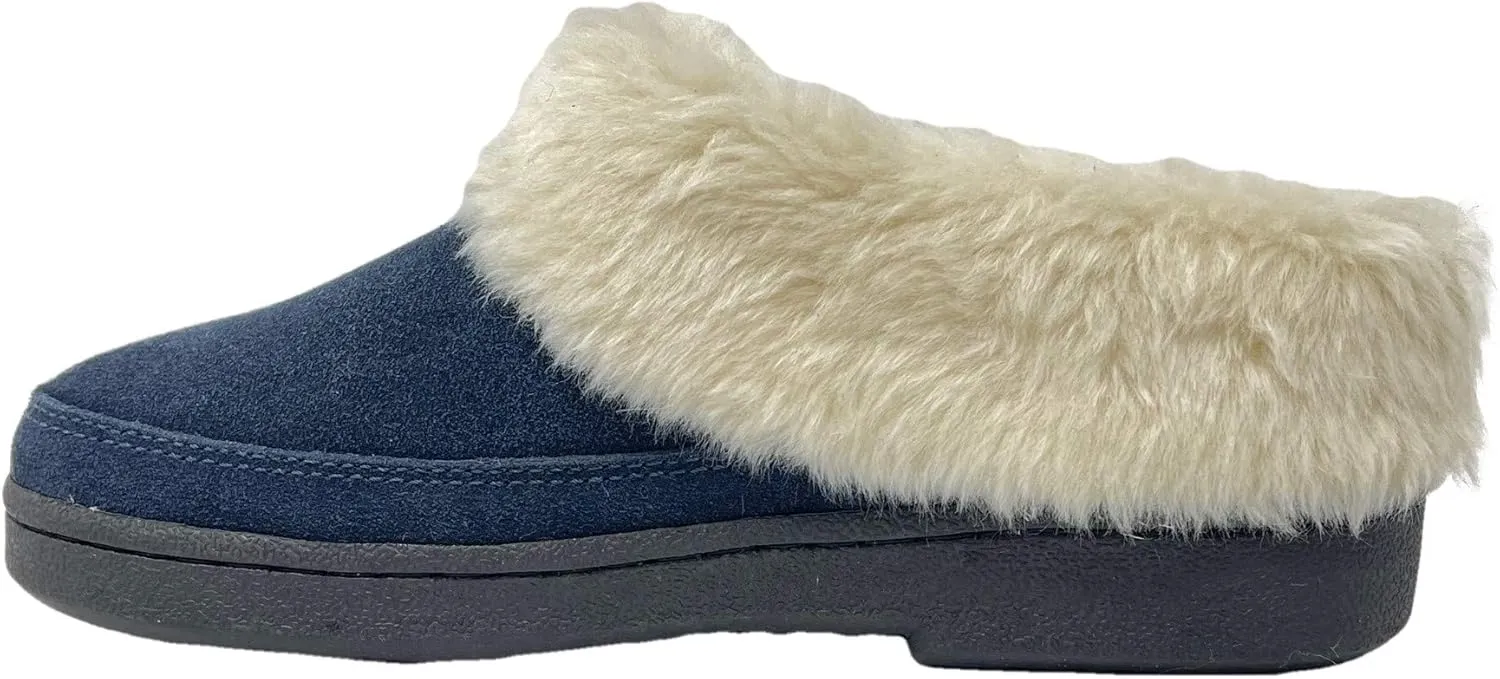 Clarks Women's, Faux Fur Lined Slipper Clog