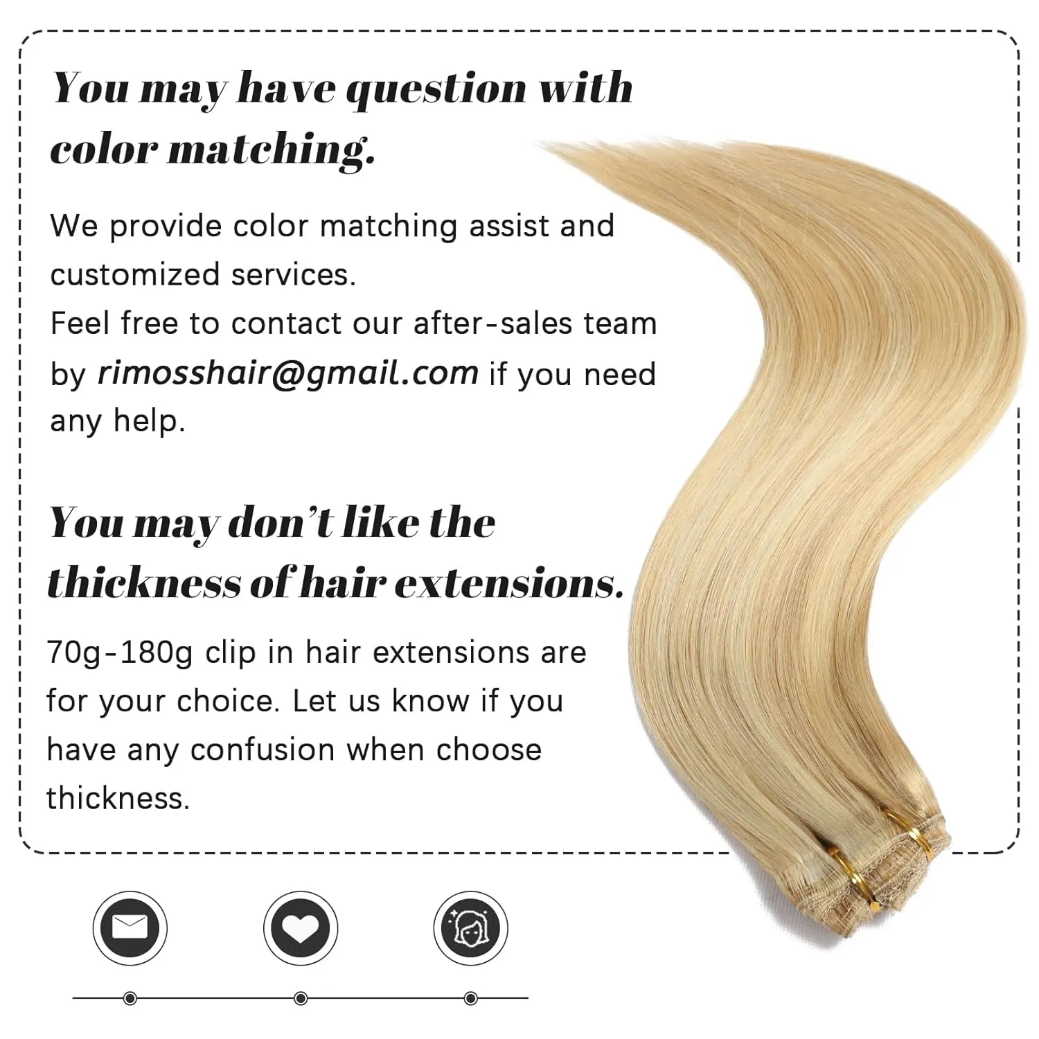 Clip in Hair Extensions Real Human Hair - 150g 18 Inch 7pcs, Dirty Blonde to Bleach Blonde Highlight - Premium Soft Hair Extensions Real Human Hair Clip ins Straight for Women