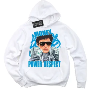 Coconut Milk University Blue Dunk Sneaker Hoodie Tony Montana Graphic
