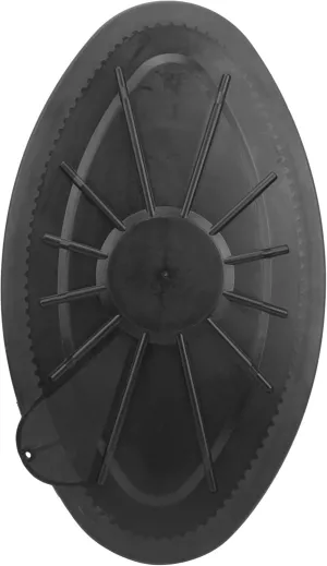 Cover 16 inch Oval Kayak Cover 45×26×3 Round Cover Plastic Deck Inspection Plate for Marine Boat Kayak Canoe Future Beach Kayak Parts Kayak Rubber Cover Perception Sport