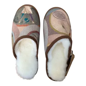Cricket Tennis Large White Slippers