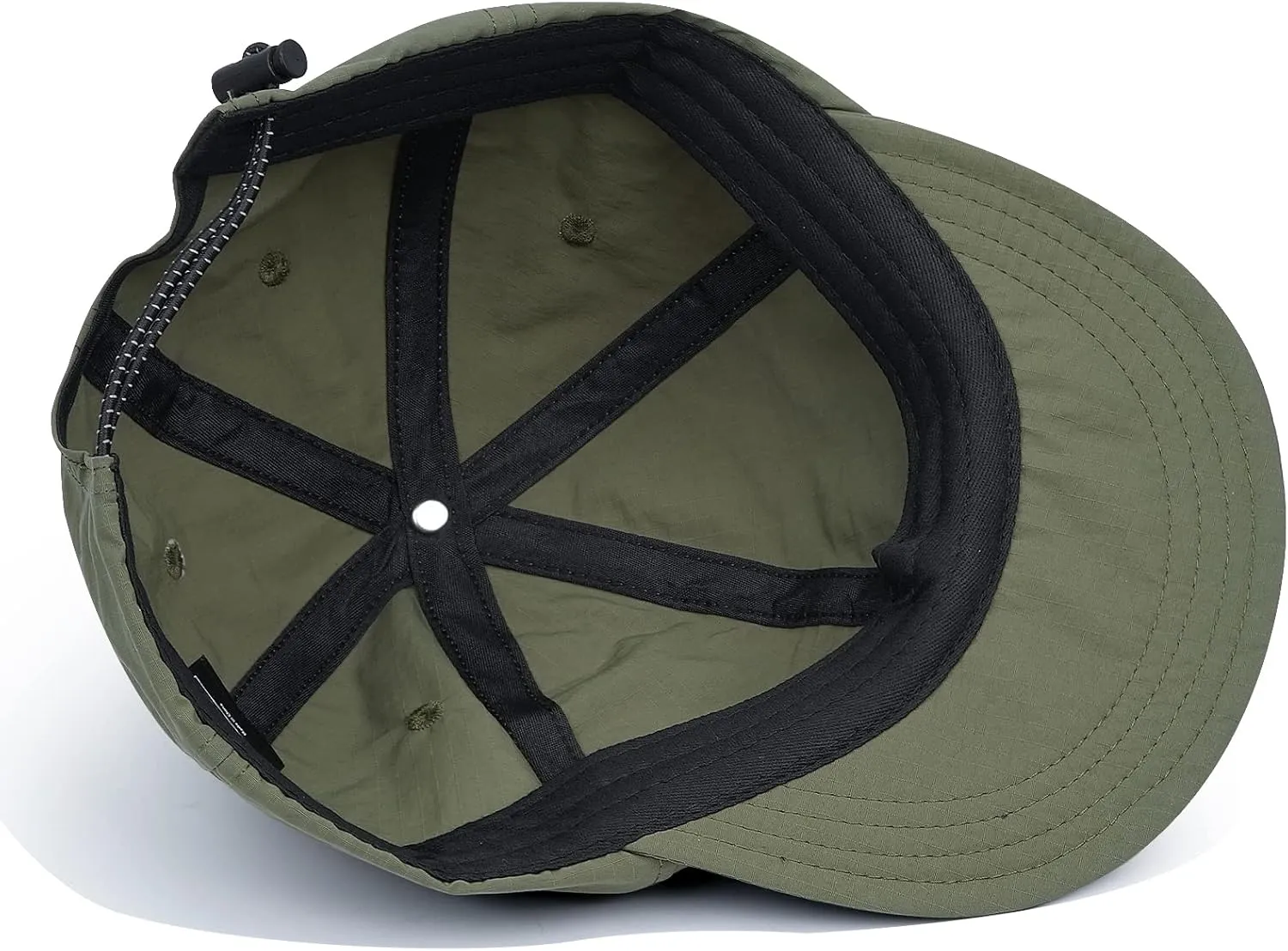 Croogo Quick Dry Short Brim Baseball Cap Soft Flat Bill Sun Hats Lightweight Trucker Caps Waterproof Umpire Short Bill Cap