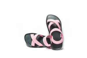 Cross Plus Black Sole Light Pink Strap