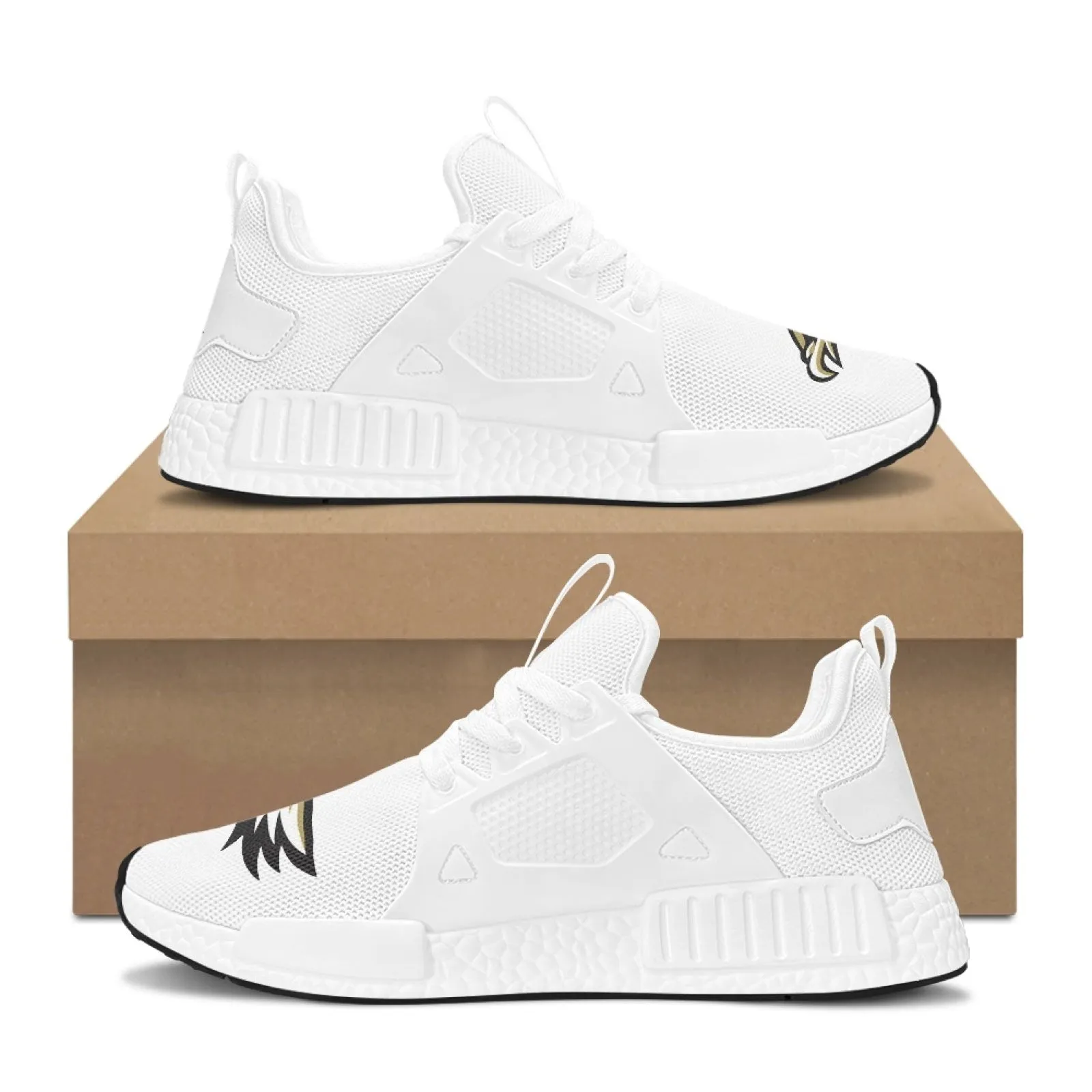 CVHS Blackhawk Bird Logo Fly Knit Athletic Shoes