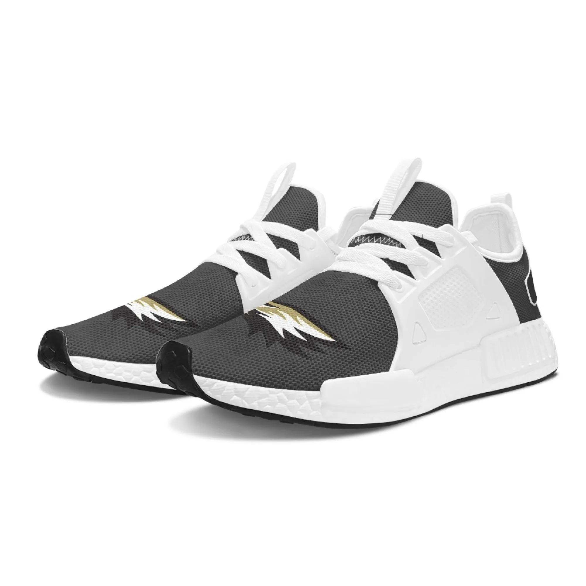 CVHS Blackhawk Bird Logo Fly Knit Athletic Shoes