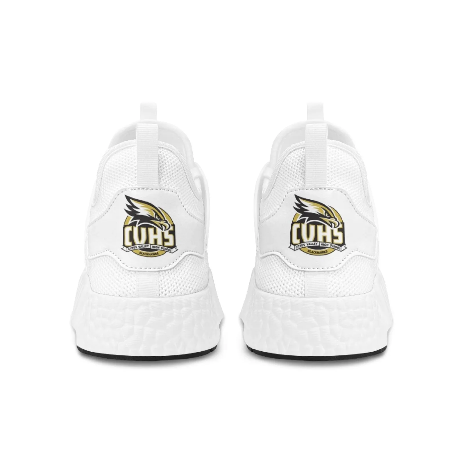 CVHS Blackhawk Bird Logo Fly Knit Athletic Shoes