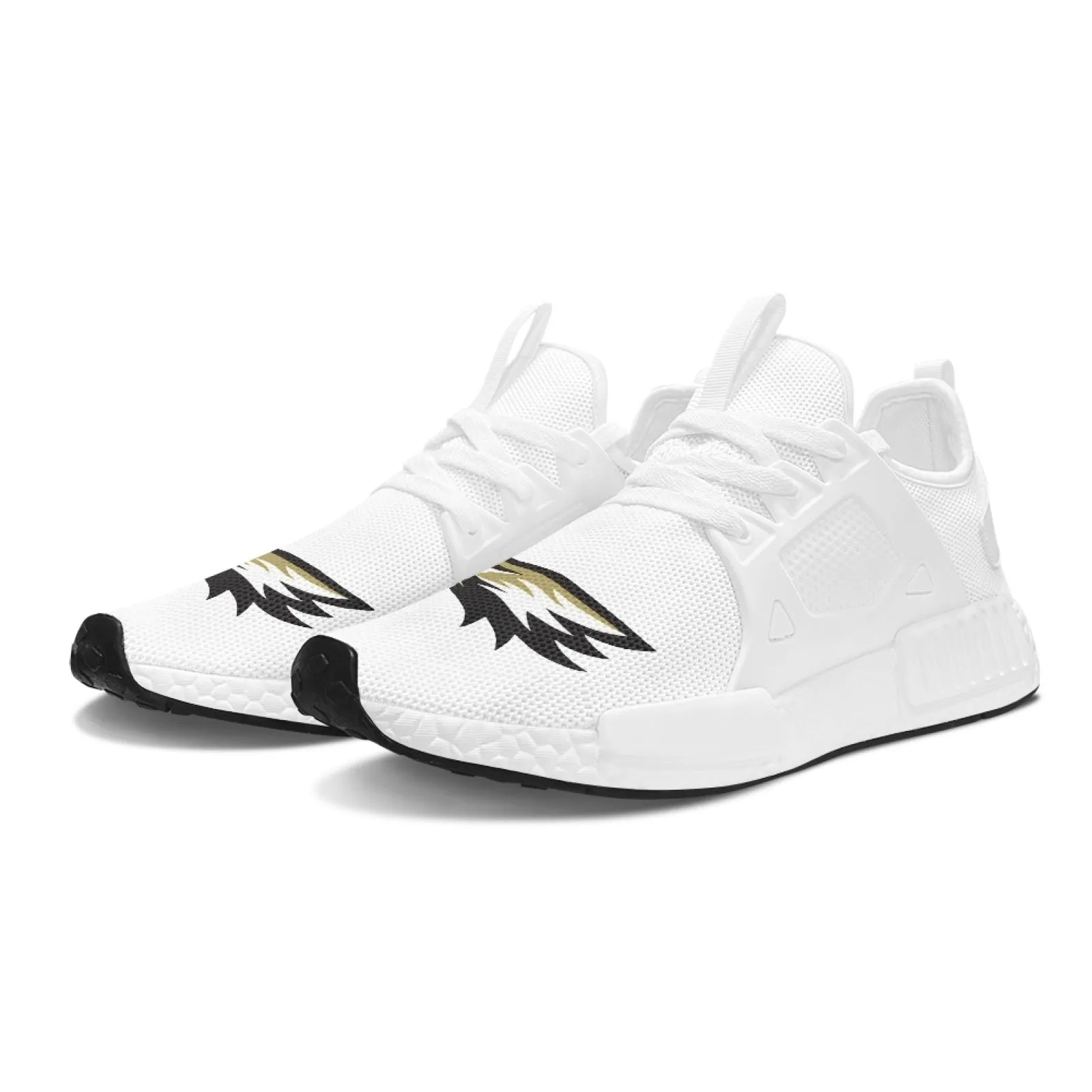 CVHS Blackhawk Bird Logo Fly Knit Athletic Shoes