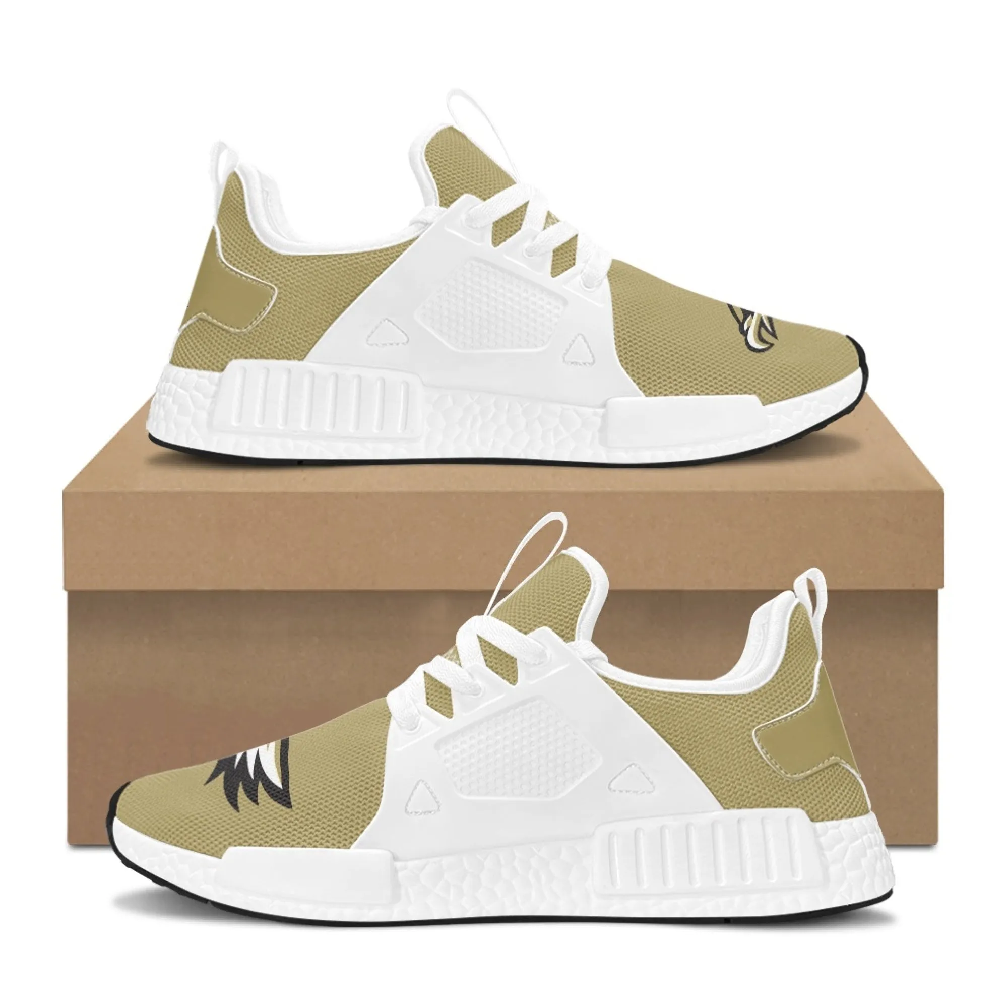 CVHS Blackhawk Bird Logo Fly Knit Athletic Shoes