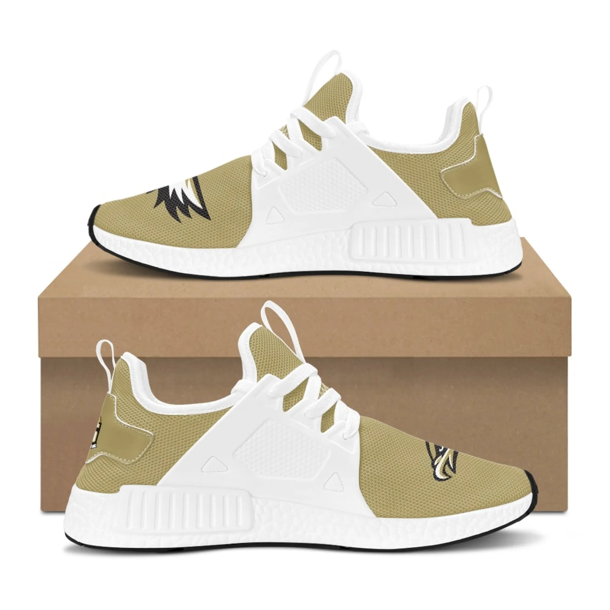 CVHS Blackhawk Bird Logo Fly Knit Athletic Shoes