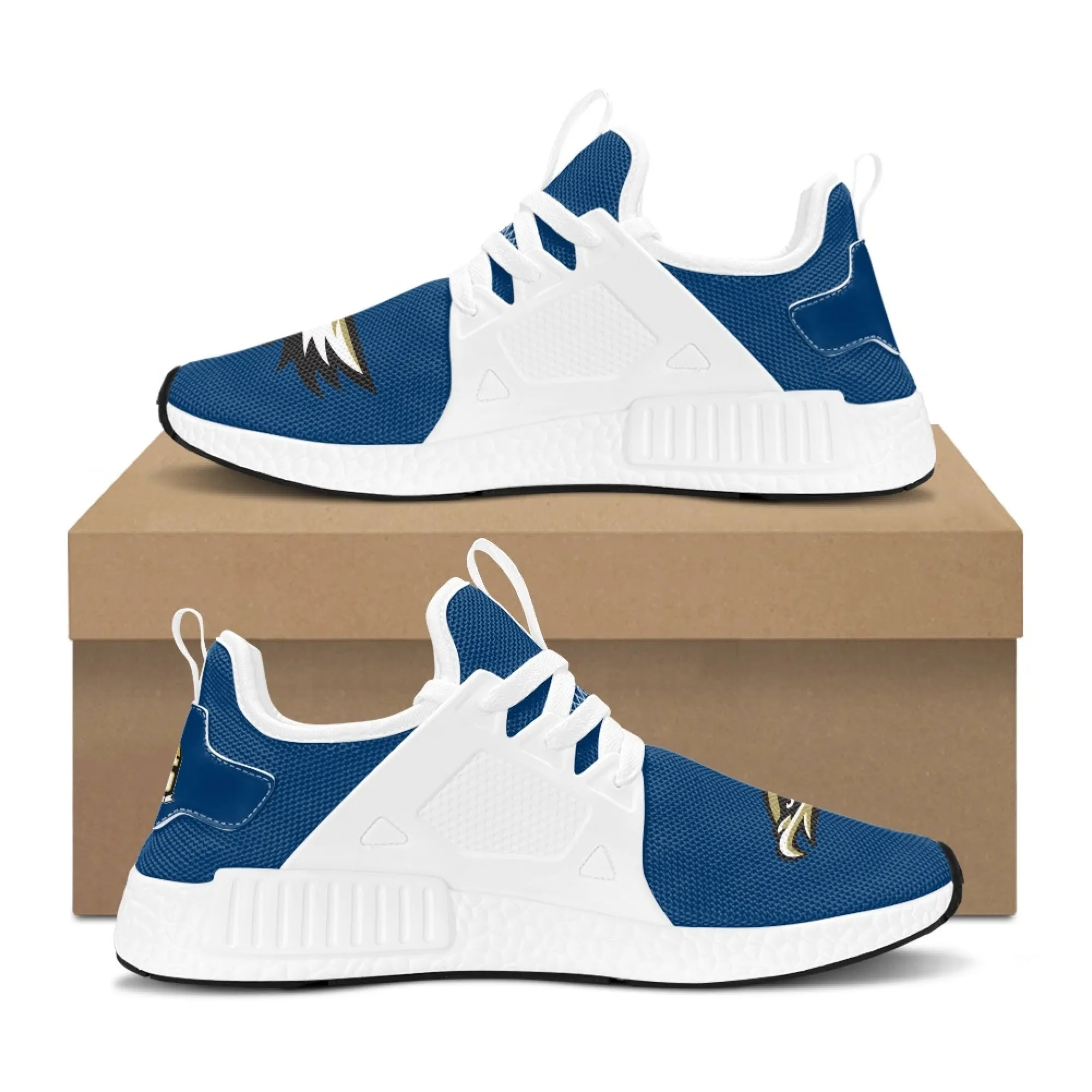 CVHS Blackhawk Bird Logo Fly Knit Athletic Shoes
