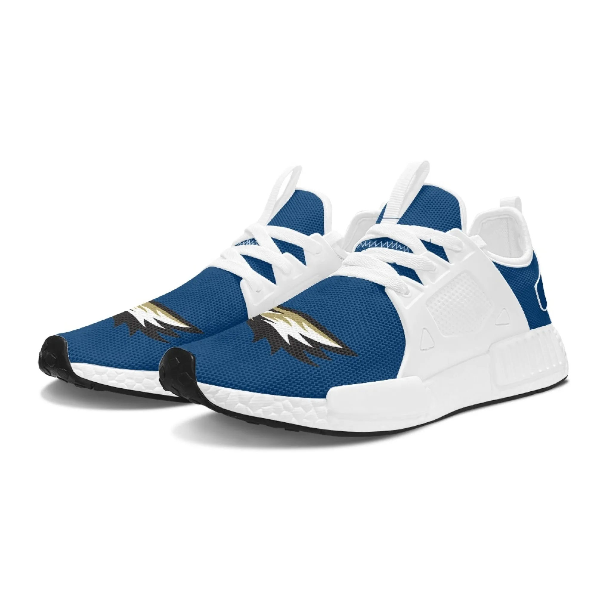 CVHS Blackhawk Bird Logo Fly Knit Athletic Shoes