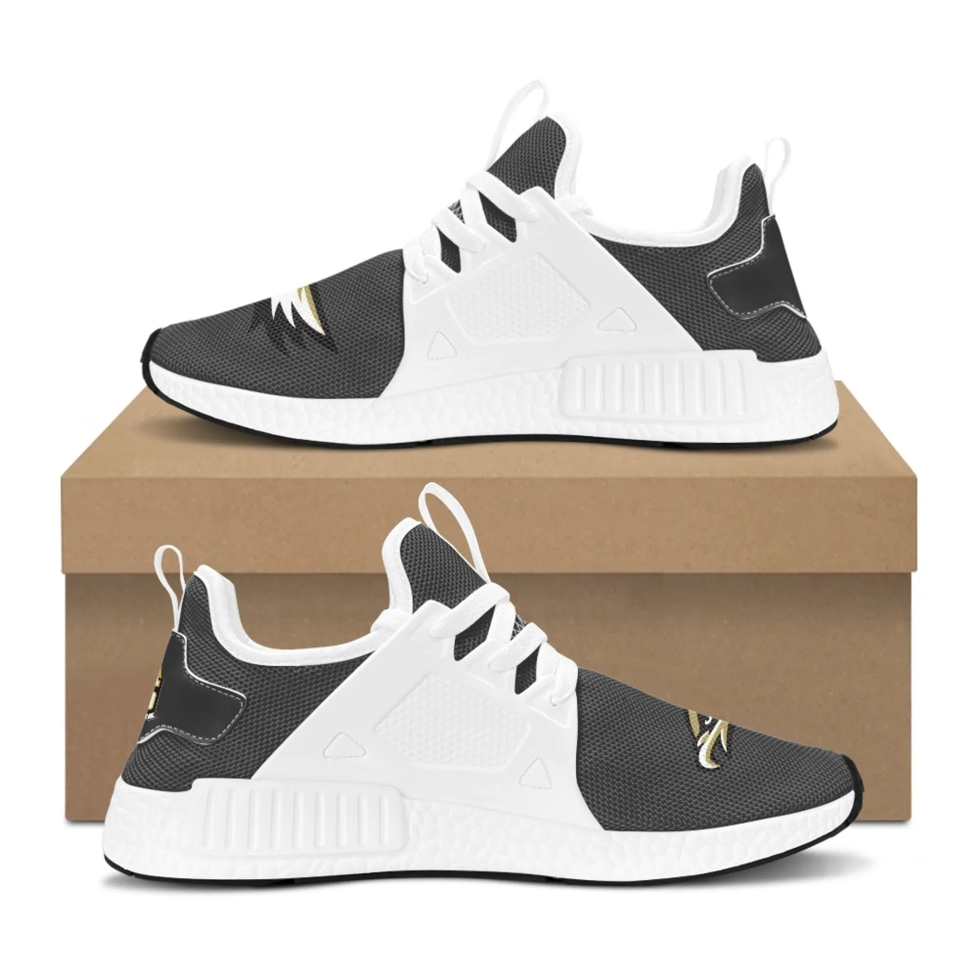 CVHS Blackhawk Bird Logo Fly Knit Athletic Shoes