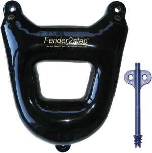 Dan Fender Fender2Step - Multi-Purpose Boarding Step and Boat Fender – Easy Access Bumper & Stepping Ladder with Foot Hole - Yacht, Pontoon & Boat Accessories for Docking