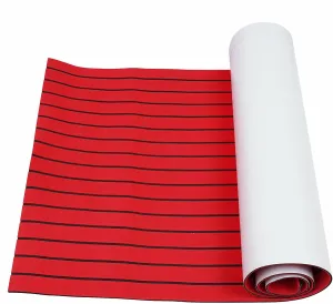 Deck Flooring Decking Boat Flooring EVA Foam Faux Teak Seadek Marine Carpet Flooring Boat Carpeting 94.5''X35.4''X0.24'' Sea Deck Boat Flooring Non-Slip Mats for Yacht