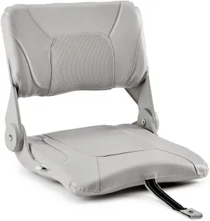 DeckMate Compact Folding Fishing Seat - Gray