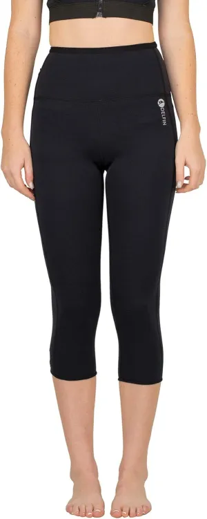 Delfin Spa Women's Heat Maximizing Neoprene Workout Capris