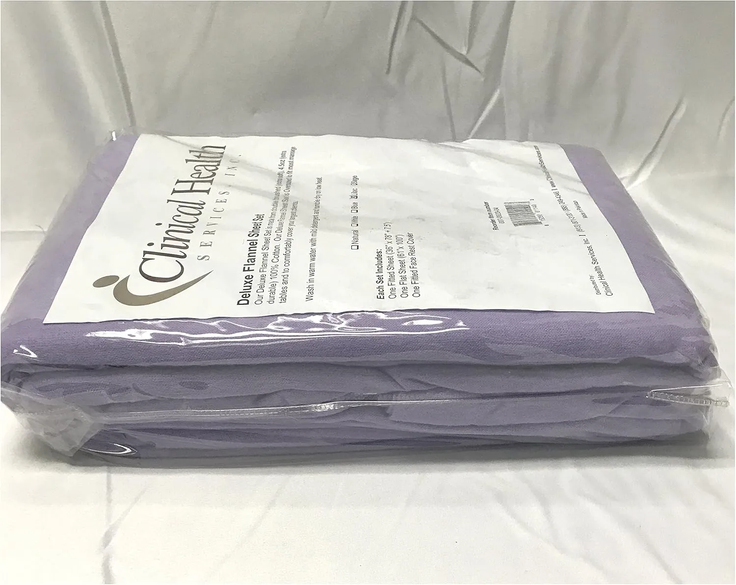 Deluxe Flannel Massage Sheet Set (Lavender (Lilac))