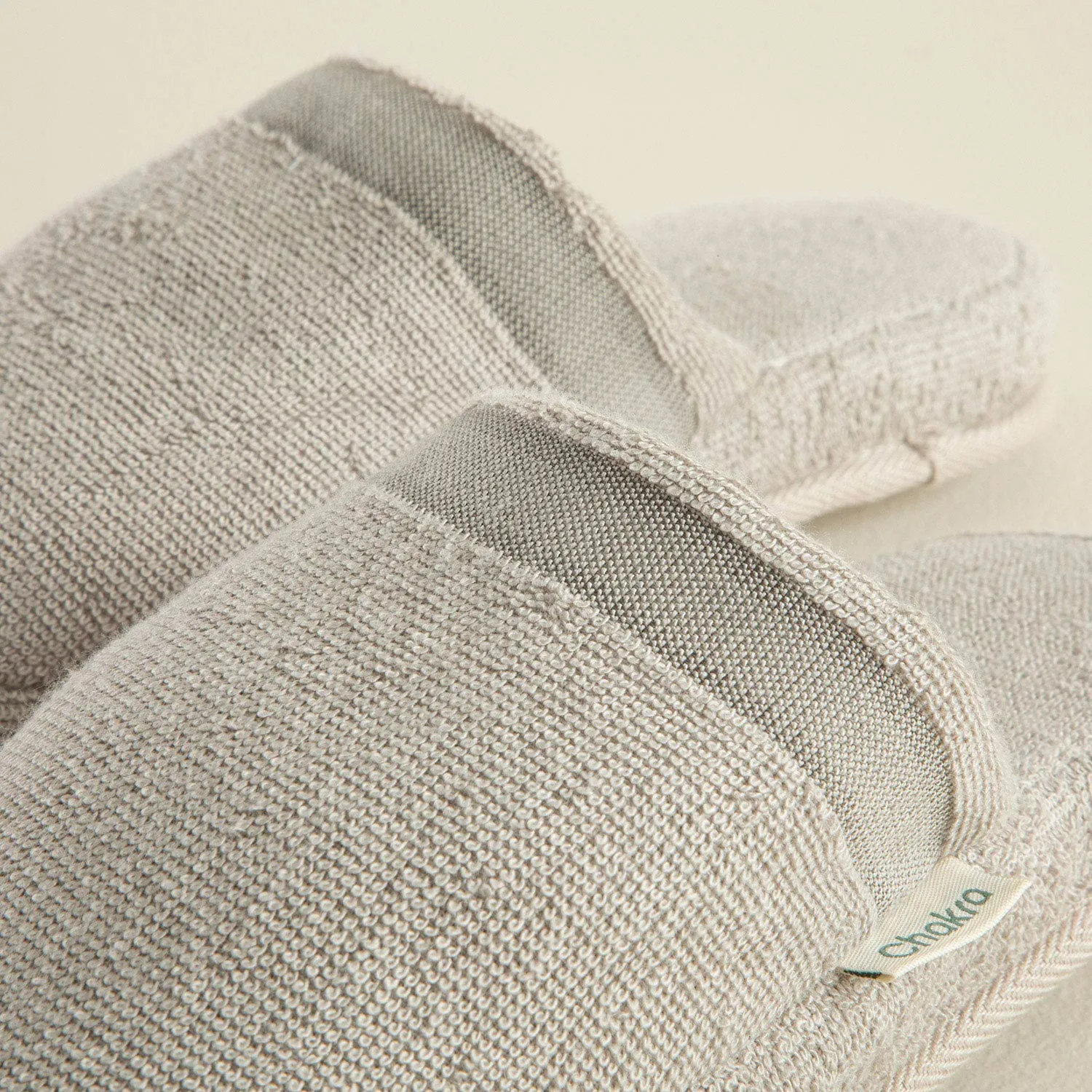 Derin Unisex Slipper Light Grey/Dark Grey/Light Grey