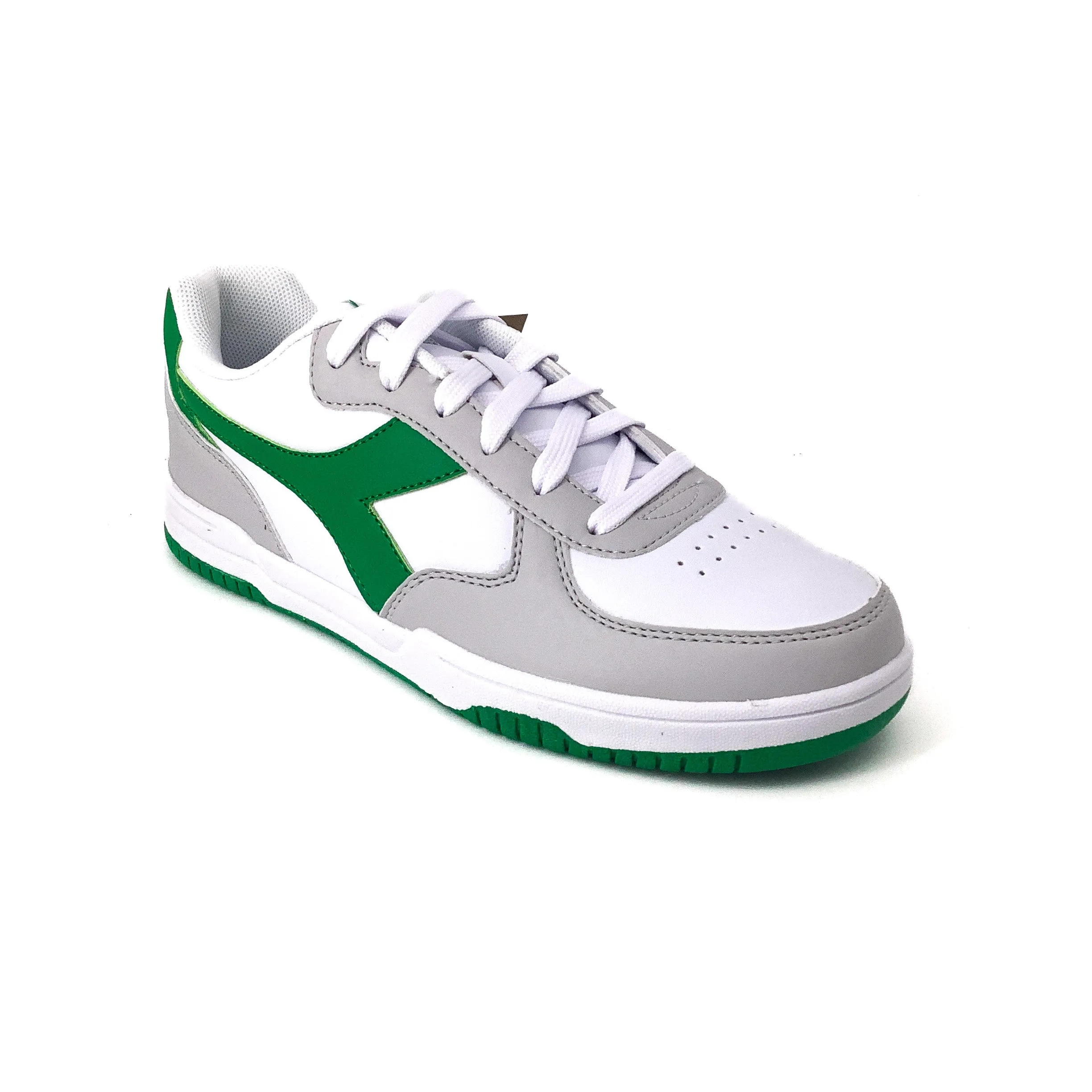 Diadora Raptor Low Bianco Verde Prato